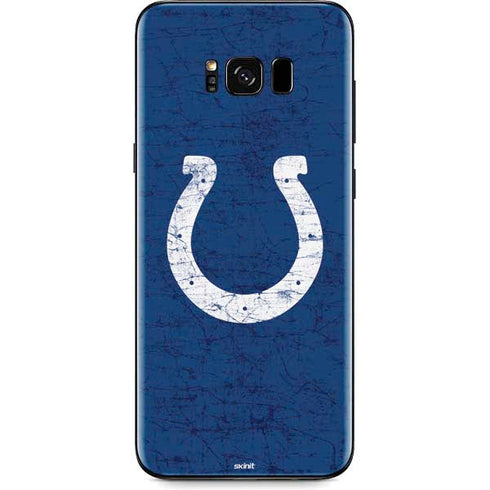 NFL Indianapolis Colts Distressed Galaxy S8 Plus Skin