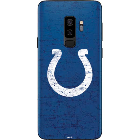 NFL Indianapolis Colts Distressed Galaxy S9 Plus Skin