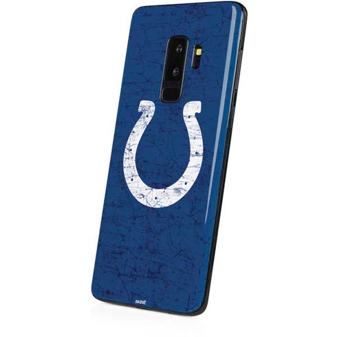 NFL Indianapolis Colts Distressed Galaxy S9 Plus Skin