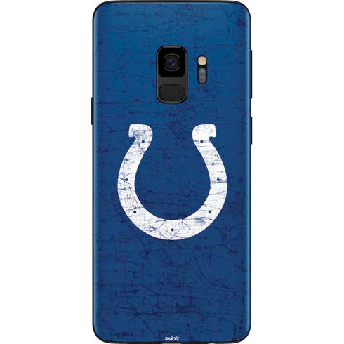 NFL Indianapolis Colts Distressed Galaxy S9 Skin