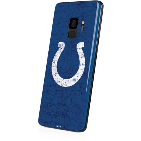 NFL Indianapolis Colts Distressed Galaxy S9 Skin