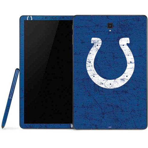 NFL Indianapolis Colts Distressed Samsung Galaxy Tab Skin