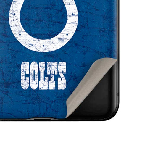 NFL Indianapolis Colts Distressed Galaxy Z Flip Skin