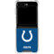 NFL Indianapolis Colts Distressed Galaxy Z Flip5 5G Clear Case
