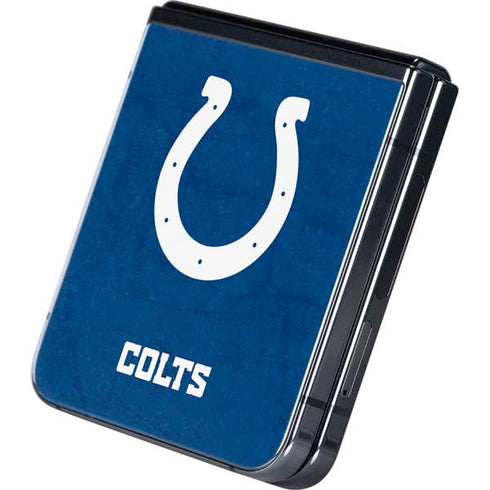 NFL Indianapolis Colts Distressed Galaxy Z Flip5 5G Skin
