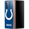 NFL Indianapolis Colts Distressed Galaxy Z Fold2 5G Skin