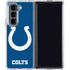 NFL Indianapolis Colts Distressed Galaxy Z Fold5 5G Clear Case