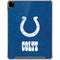 NFL Indianapolis Colts Distressed iPad Pro 12.9in (2020) Clear Case