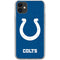 NFL Indianapolis Colts Distressed iPhone 11 Clear Case