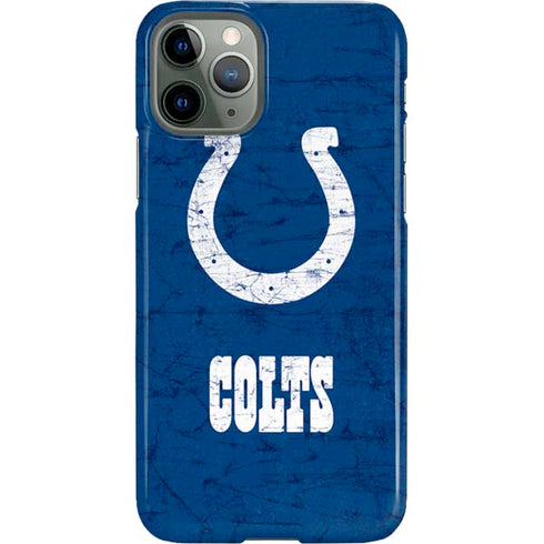 NFL Indianapolis Colts Distressed iPhone 11 Pro Lite Case