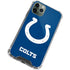 NFL Indianapolis Colts Distressed iPhone 11 Pro Max Clear Case