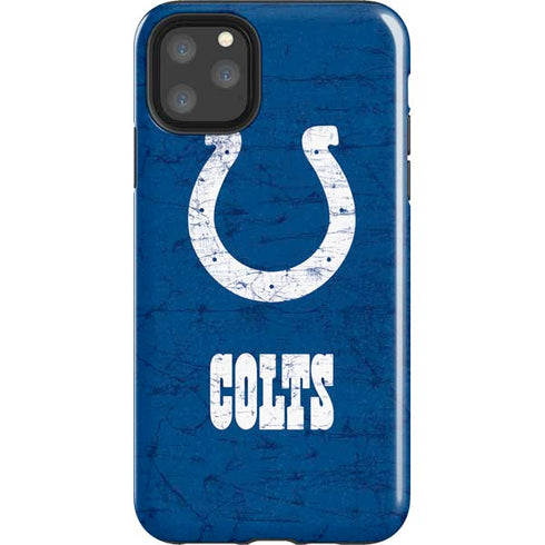 NFL Indianapolis Colts Distressed iPhone 11 Pro Max Impact Case