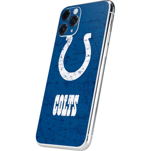 NFL Indianapolis Colts Distressed iPhone 11 Pro Skin