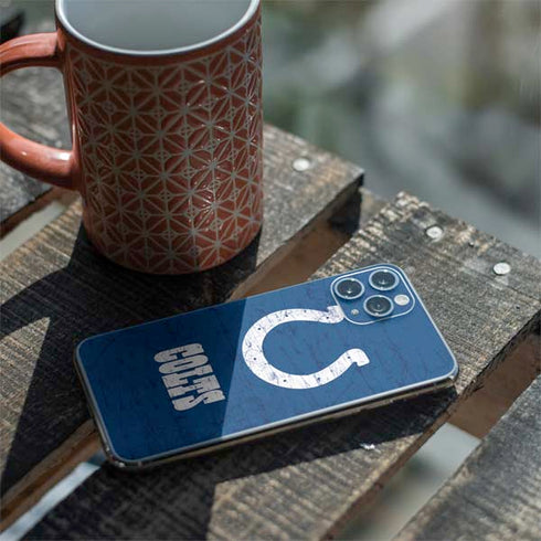 NFL Indianapolis Colts Distressed iPhone 11 Pro Skin