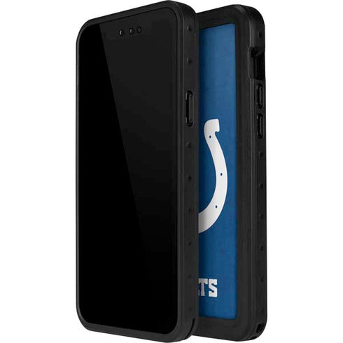 NFL Indianapolis Colts Distressed iPhone 12 Mini Waterproof Case