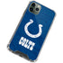 NFL Indianapolis Colts Distressed iPhone 12 Pro Clear Case