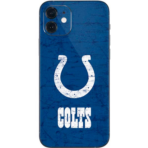 NFL Indianapolis Colts Distressed iPhone 12 Skin