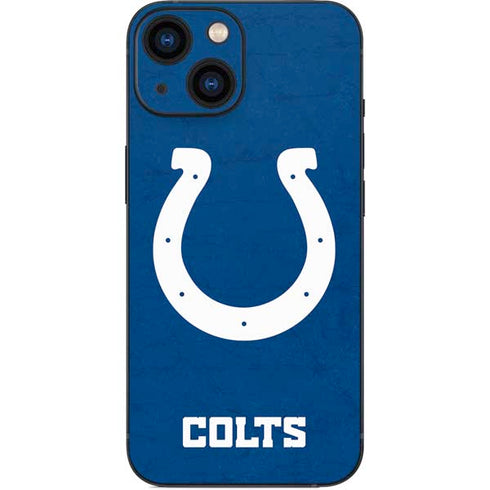 NFL Indianapolis Colts Distressed iPhone 13 Mini Skin