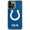 NFL Indianapolis Colts Distressed iPhone 13 Pro Max Clear Case