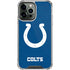 NFL Indianapolis Colts Distressed iPhone 13 Pro Max Clear Case
