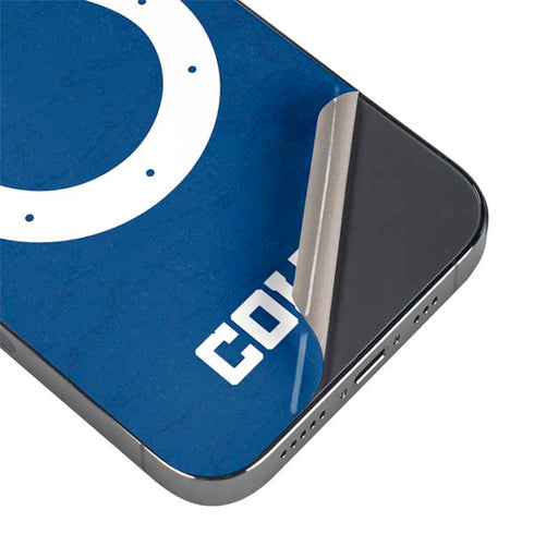 NFL Indianapolis Colts Distressed iPhone 13 Pro Max Skin