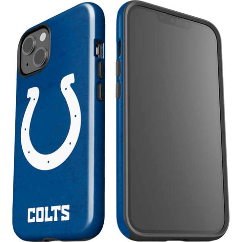 NFL Indianapolis Colts Distressed iPhone 15 Plus Impact Case