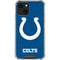 NFL Indianapolis Colts Distressed iPhone 15 Plus Clear Case