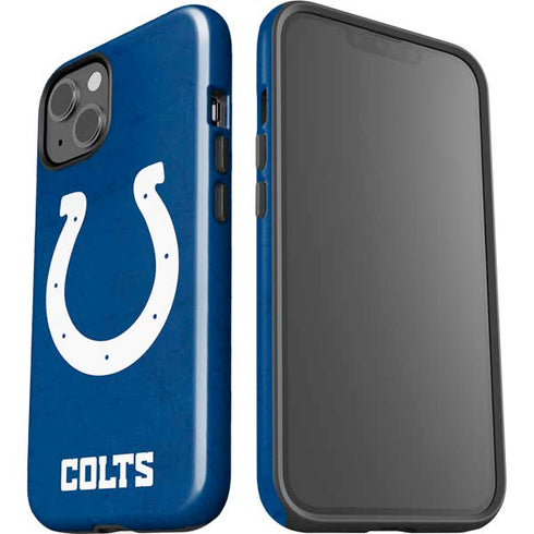 NFL Indianapolis Colts Distressed iPhone 15 Impact Case