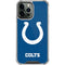 NFL Indianapolis Colts Distressed iPhone 14 Pro Max Clear Case
