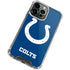 NFL Indianapolis Colts Distressed iPhone 15 Pro Max Clear Case