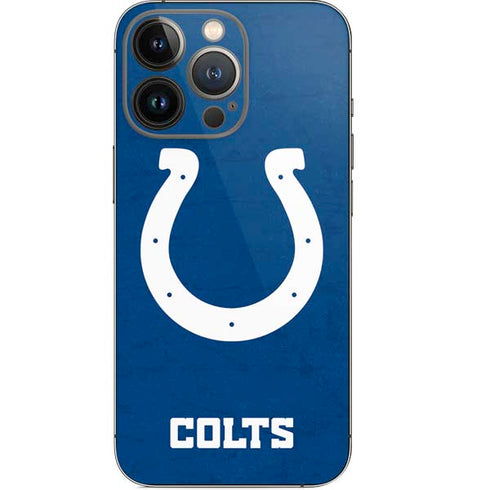 NFL Indianapolis Colts Distressed iPhone 15 Pro Skin
