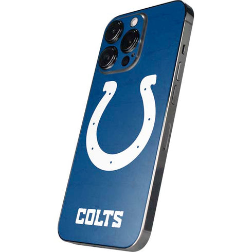 NFL Indianapolis Colts Distressed iPhone 15 Pro Skin