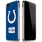 NFL Indianapolis Colts Distressed iPhone SE (2nd & 3rd Gen) Clear Case
