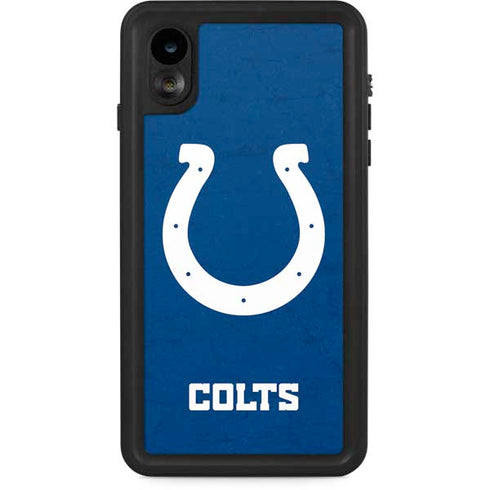 NFL Indianapolis Colts Distressed iPhone XR Waterproof Case