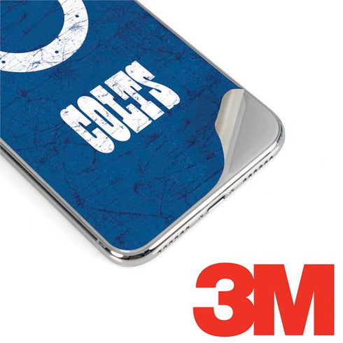 NFL Indianapolis Colts Distressed iPhone XS Max Skin
