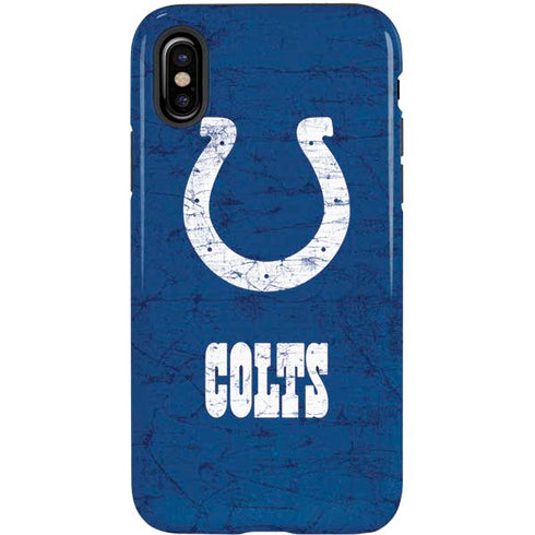 NFL Indianapolis Colts Distressed iPhone XS Pro Case