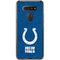 NFL Indianapolis Colts Distressed LG K51/Q51 Clear Case
