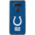 NFL Indianapolis Colts Distressed LG K51/Q51 Clear Case