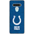 NFL Indianapolis Colts Distressed LG Stylo 6 Clear Case