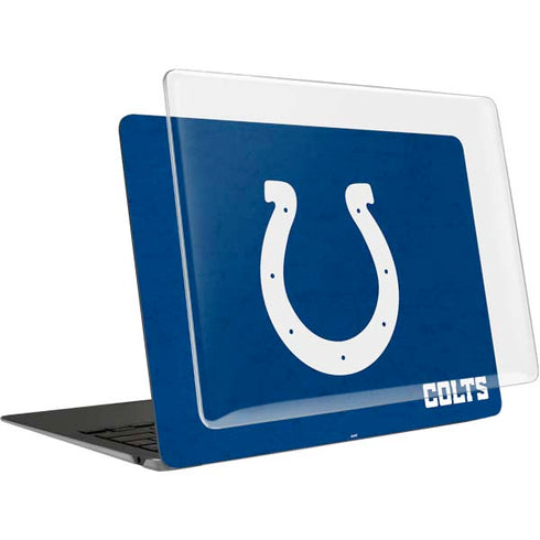 NFL Indianapolis Colts Distressed MacBook Air 13in (2020) Case plus Skin