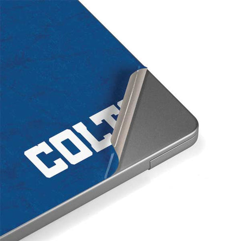 NFL Indianapolis Colts Distressed MacBook Pro 14in (2021-24) Skin