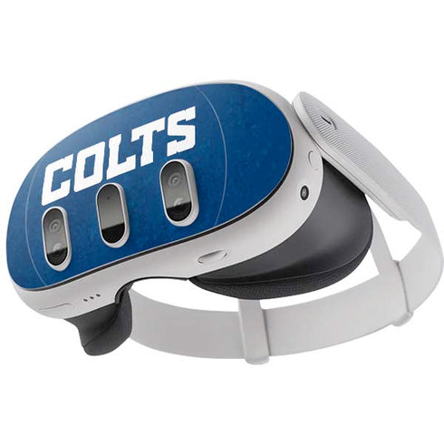 NFL Indianapolis Colts Distressed Meta Quest 3 Skin