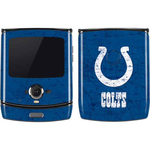 NFL Indianapolis Colts Distressed Motorola RAZR Skin