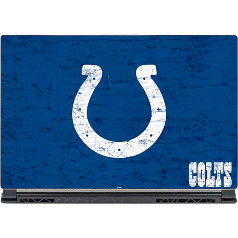 NFL Indianapolis Colts Distressed MSI GS65 Stealth Laptop Skin