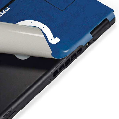 NFL Indianapolis Colts Distressed Nintendo Switch Bundle Skin