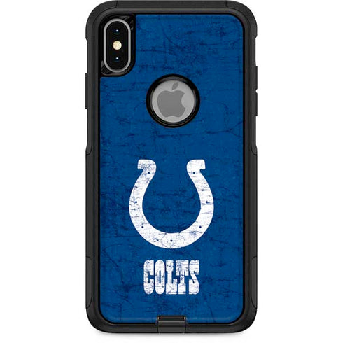 NFL Indianapolis Colts Distressed Otterbox Commuter iPhone Skin