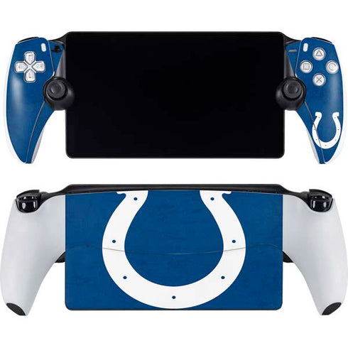 NFL Indianapolis Colts Distressed PlayStation Portal Remote Player Skin