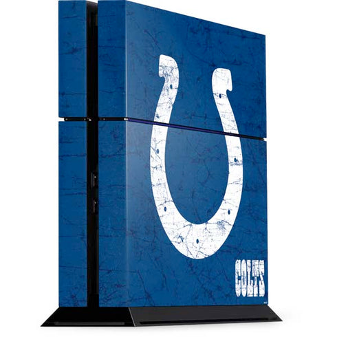 NFL Indianapolis Colts Distressed PS4 Console Skin