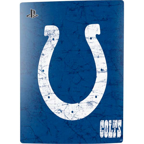 NFL Indianapolis Colts Distressed PS5 Digital Edition Bundle Skin