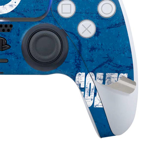 NFL Indianapolis Colts Distressed PS5 Controller Skin